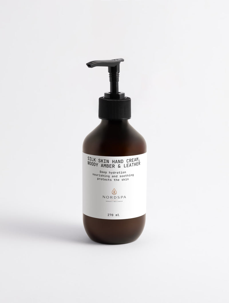 Krém na ruce Silk Skin – Woody Amber & Leather