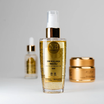 North Beauty Organic 24K Gold – luxusní dárková sada pro péči o pleť