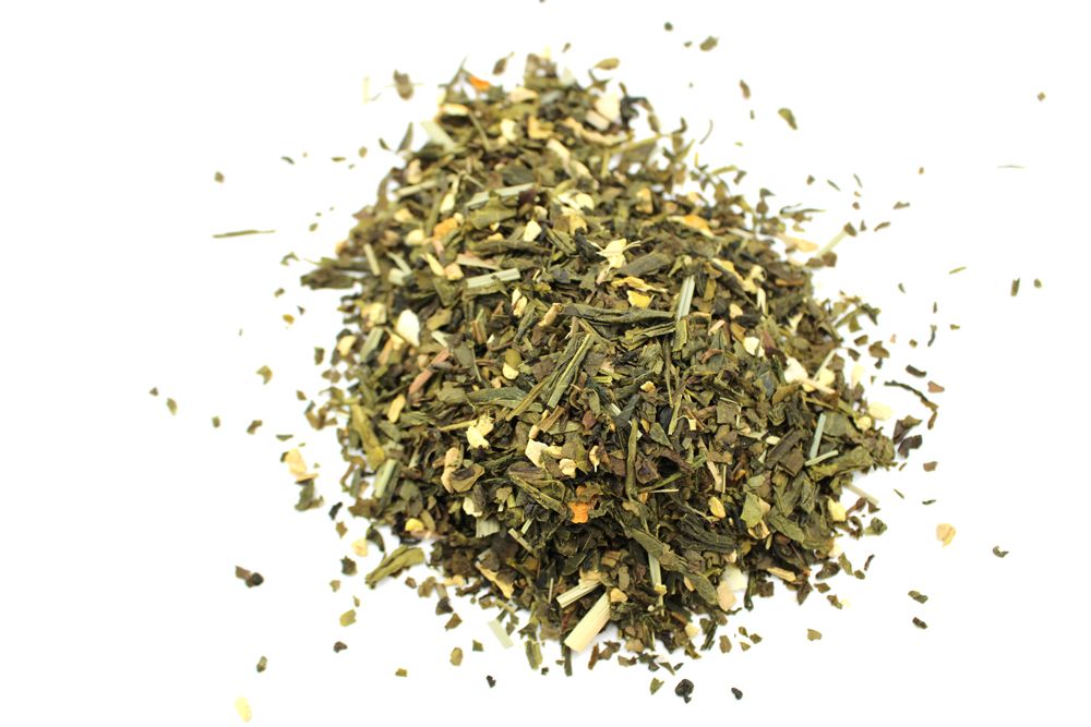 BIO klasický zelený čaj s citronem a zázvorem 50 g