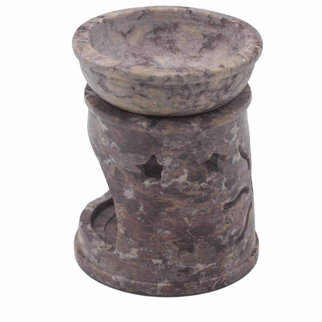 Malá mastková aromalampa – Slunce a hvězdy, 8 cm
