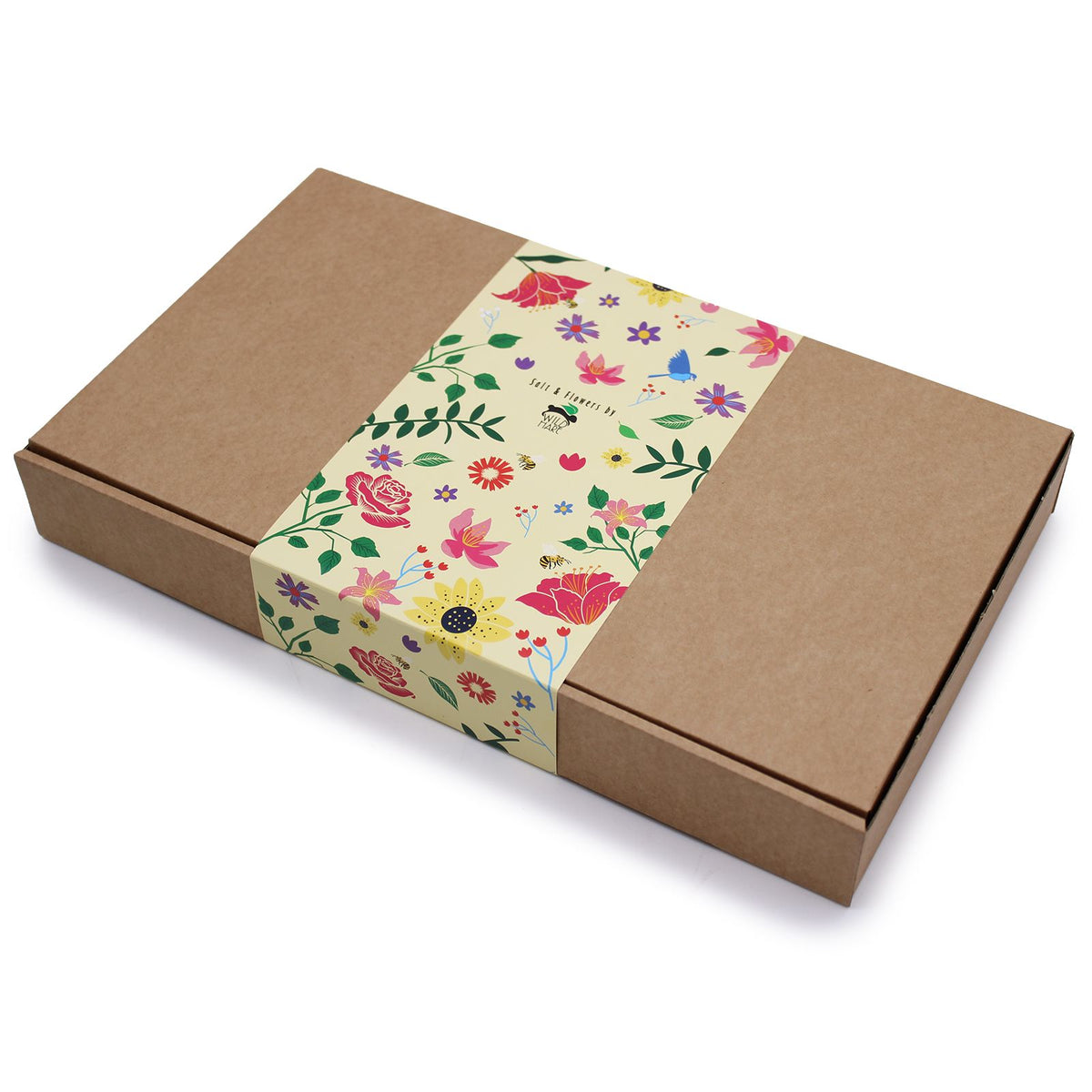 Wild Hare dárková koupelová sada Salt & Flowers – Total Detox