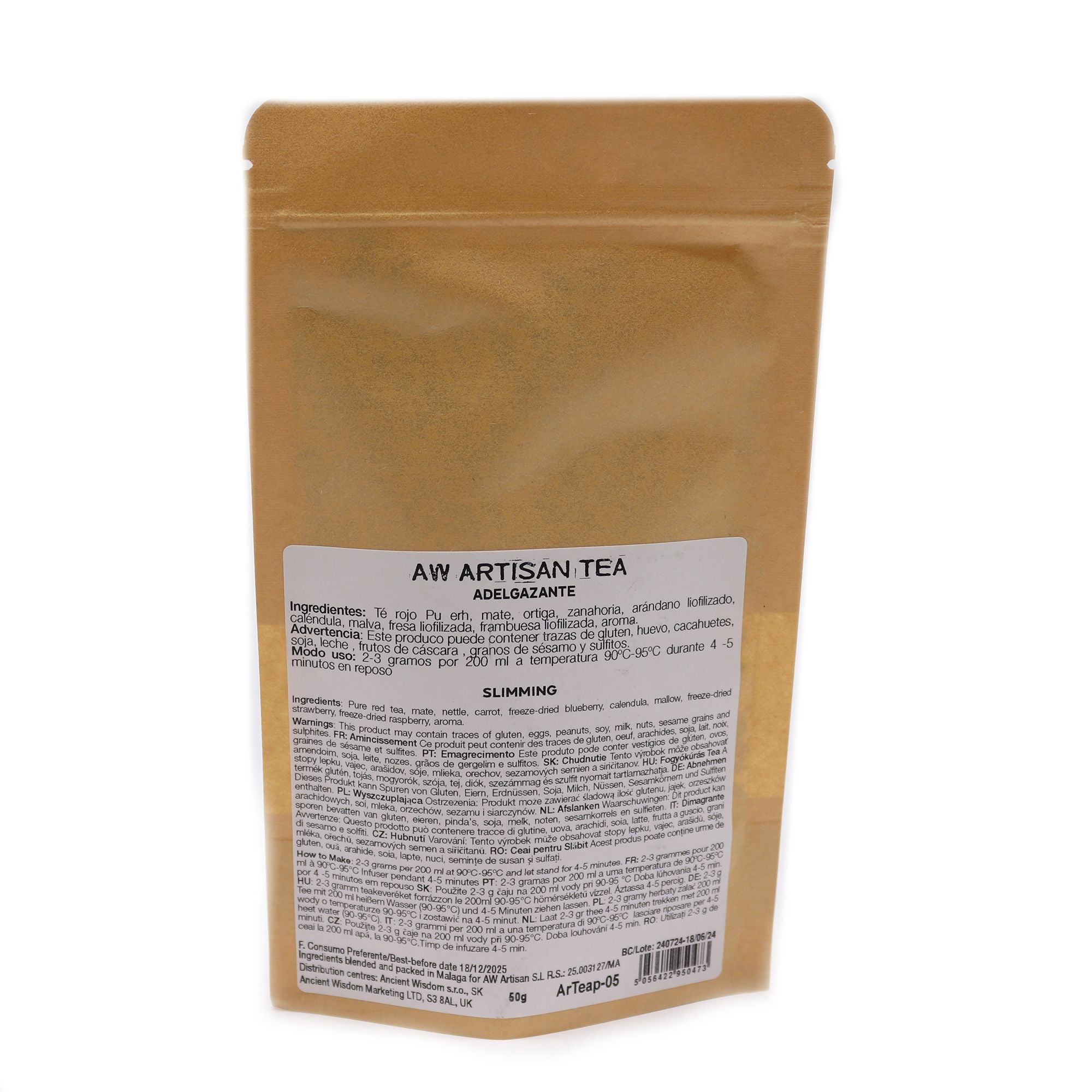 Andělská křídla – Pu-erh čaj na podporu vitality 50 g
