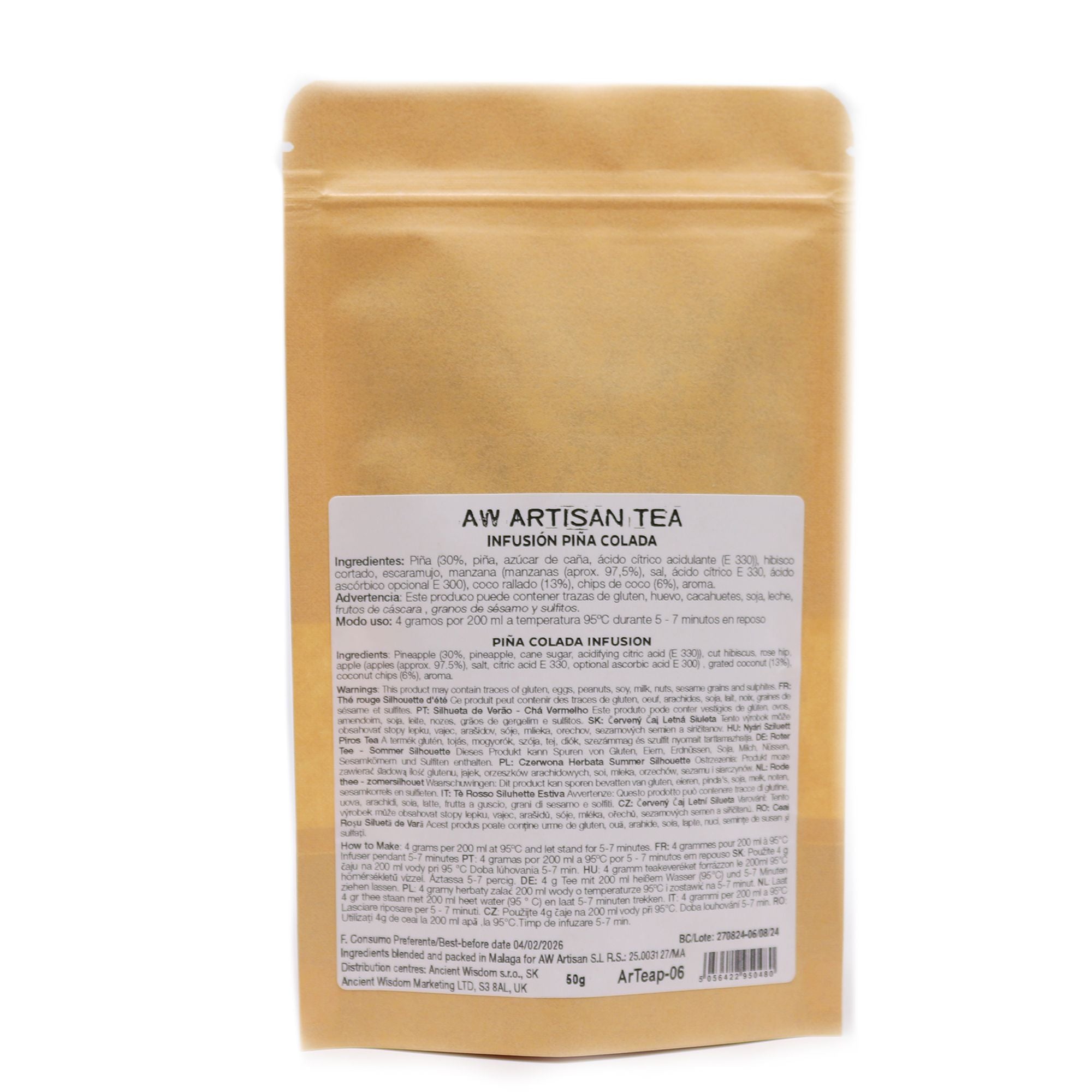 Skryté ostrovy – tropická ovocná infuze s ananasem a kokosem 50 g