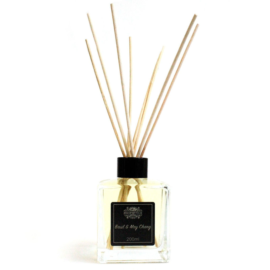 Aroma difuzér s esenciálními oleji Bazalka & May Chang 200 ml
