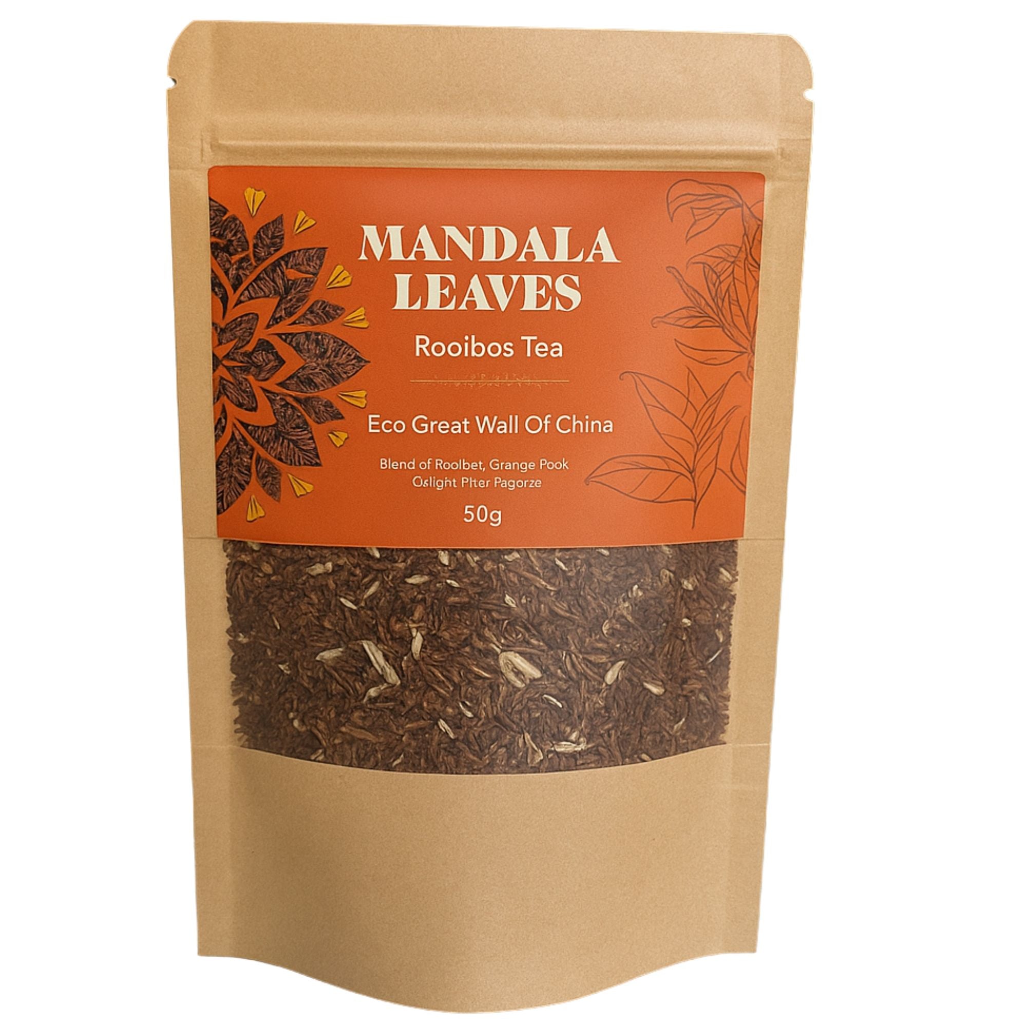 Rooibos Eco Great Wall of China – bio rooibos s pomerančem a zázvorem 50 g