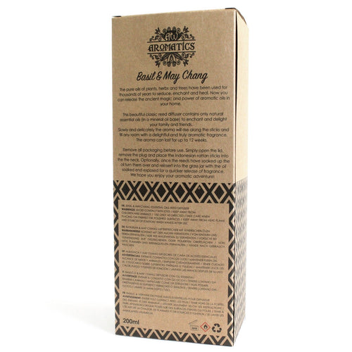Aroma difuzér s esenciálními oleji Bazalka & May Chang 200 ml
