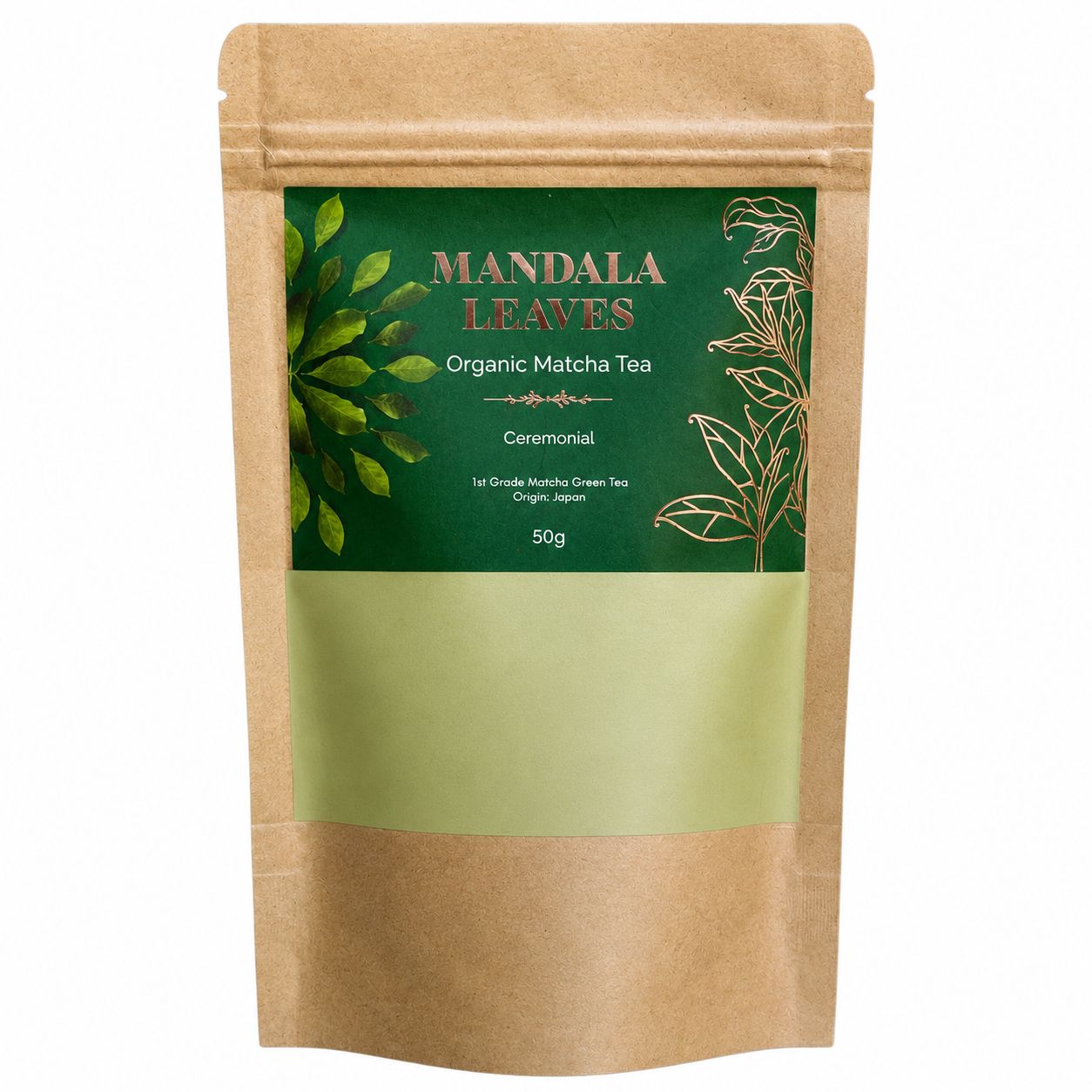 Organický ceremoniální Matcha čaj 1. třídy – bio Matcha 50 g