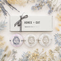 Agnes + Cat – Berry & Fig dárková sada koupelových bomb 3 ks