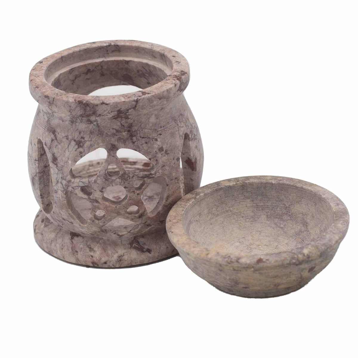 Malá mastková aromalampa – Three Moon, 8 cm