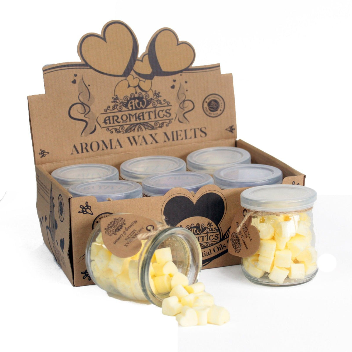 Vonné vosky do aromalampy Ancient Wisdom – Muškátový oříšek a citron, 85 g