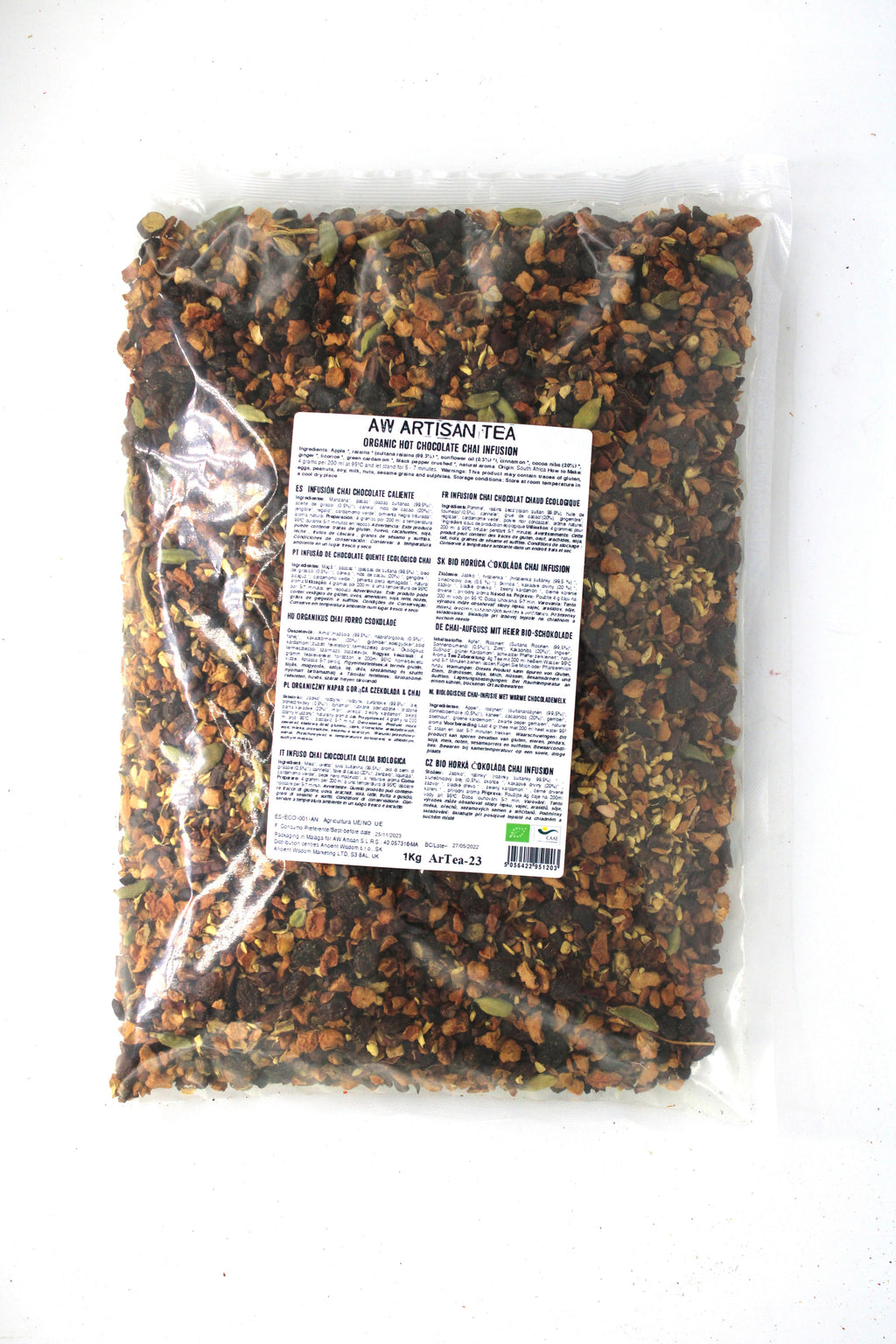 Bio Hot Chocolate Chai – organická chai směs s kakaem 1 kg