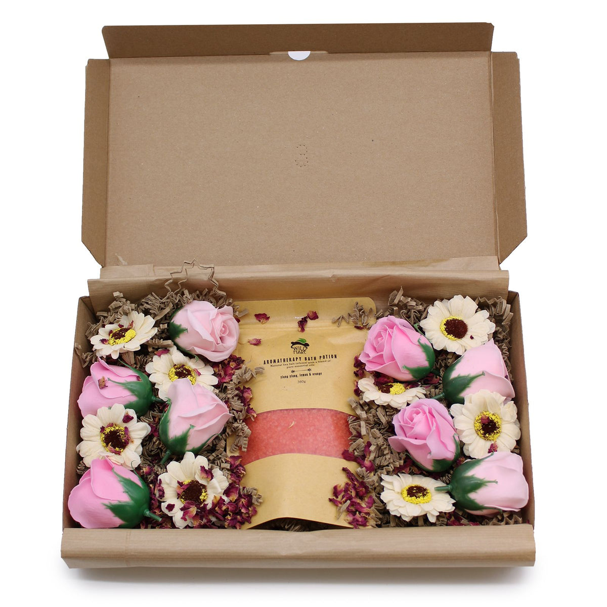 Dárková koupelová sada Salt & Flowers – Passion