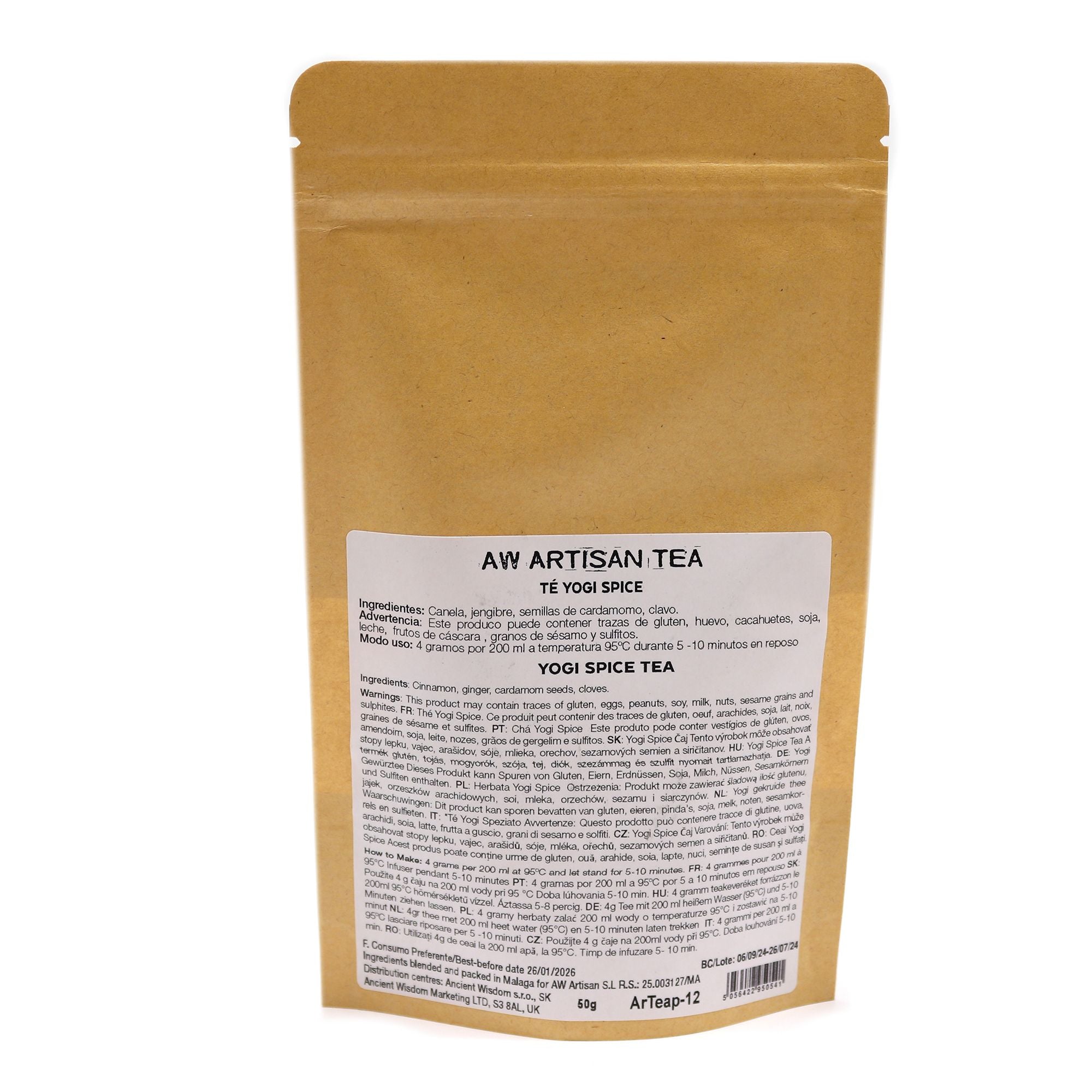 Yogi Spice – kořeněná směs se skořicí a kardamomem 50 g