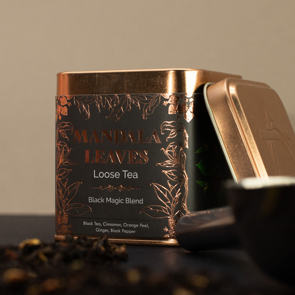 Černý čaj Black Magic – kořeněná směs se skořicí, zázvorem a pomerančem | 50 g