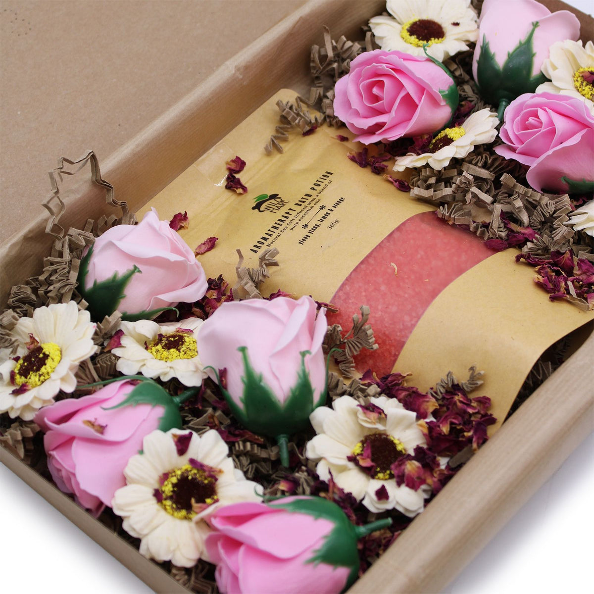 Dárková koupelová sada Salt & Flowers – Passion