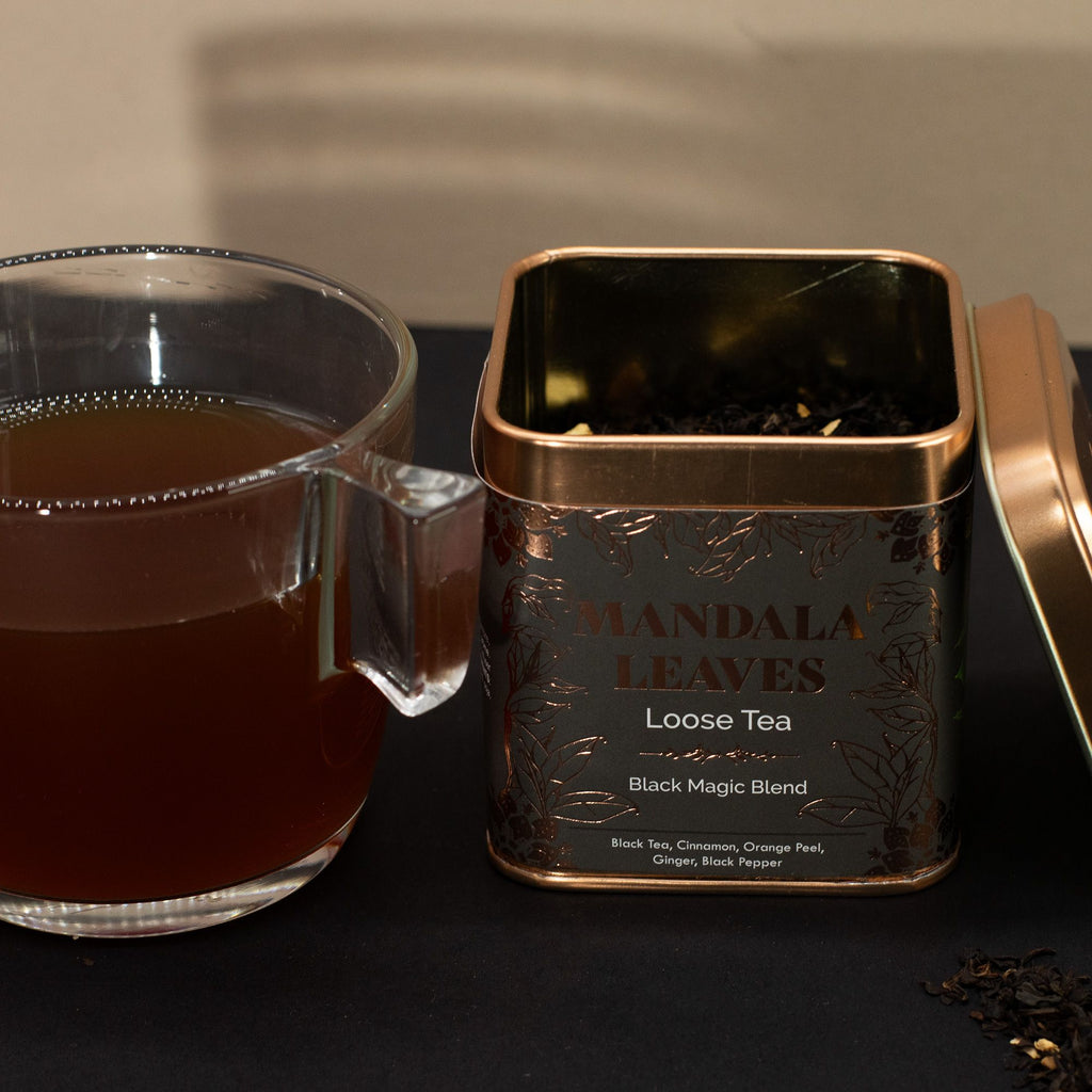 Černý čaj Black Magic – kořeněná směs se skořicí, zázvorem a pomerančem | 50 g