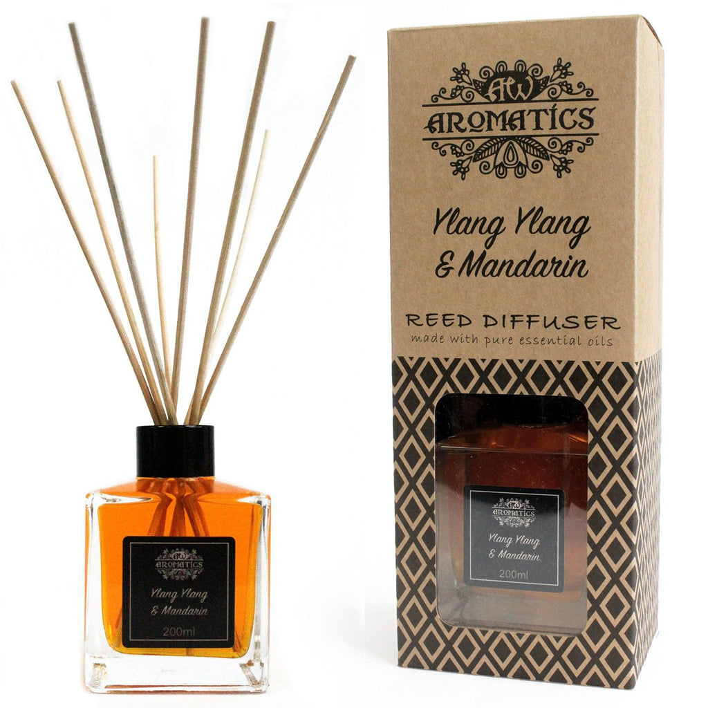 Aroma difuzér s esenciálními oleji Ylang Ylang & Mandarinka 200 ml