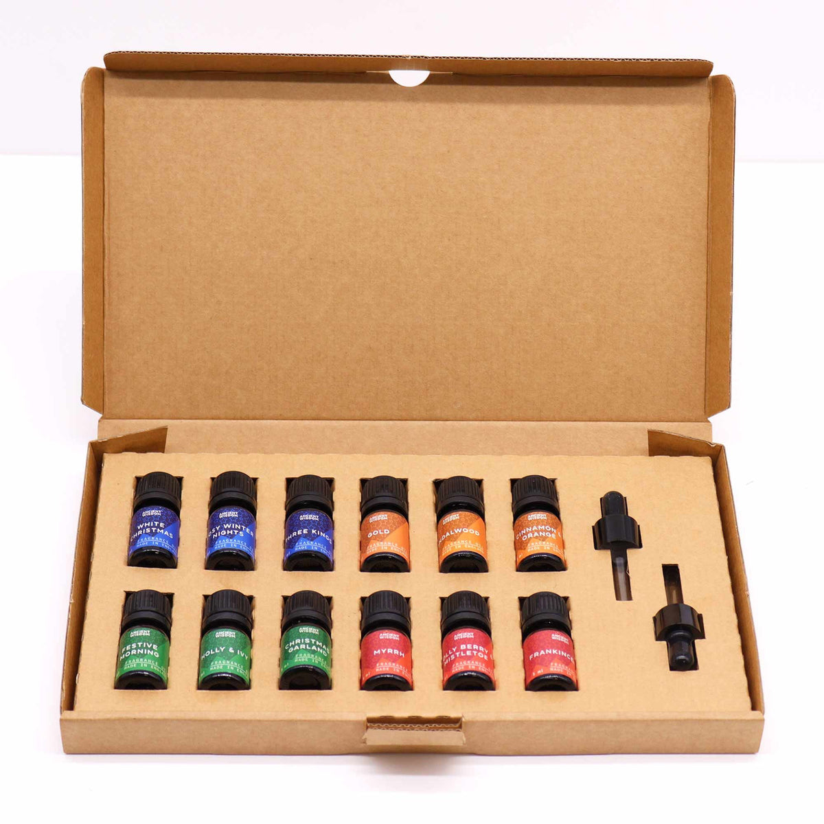 Holy Scents of Christmas – Vánoční sada vonných olejů 12 × 5 ml