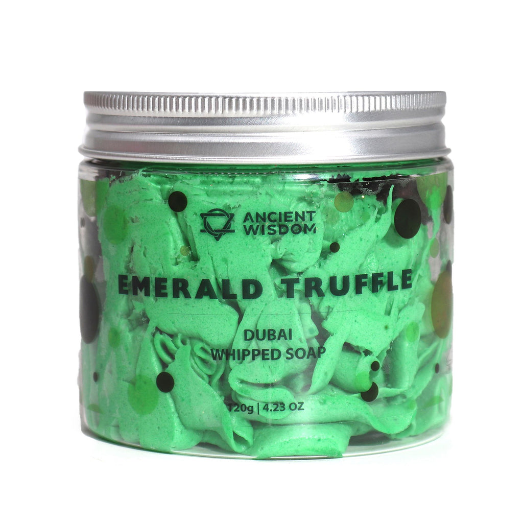 Šlehané mýdlo Dubai Emerald Truffle 120 g