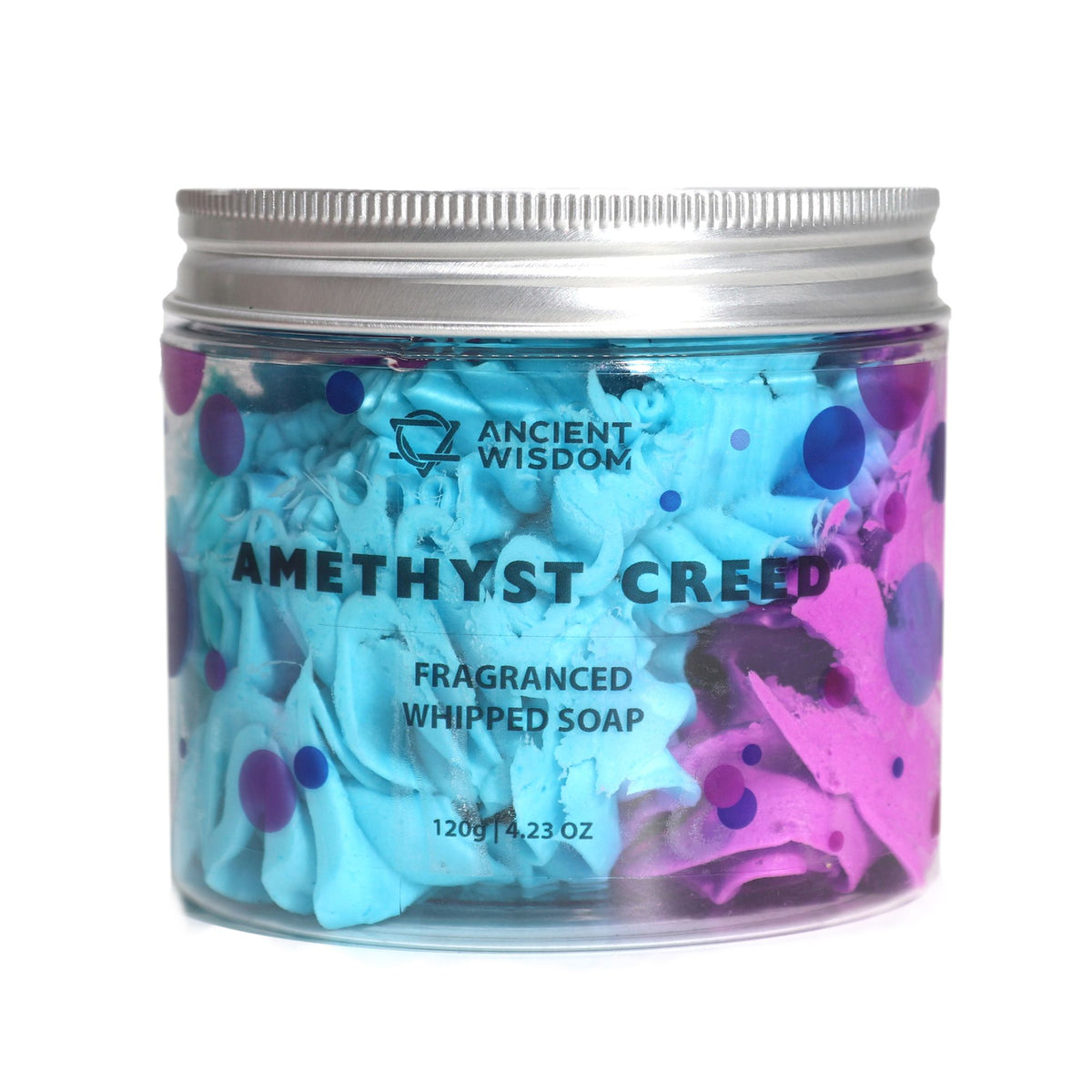 Šlehané mýdlo Amethyst Creed 120 g
