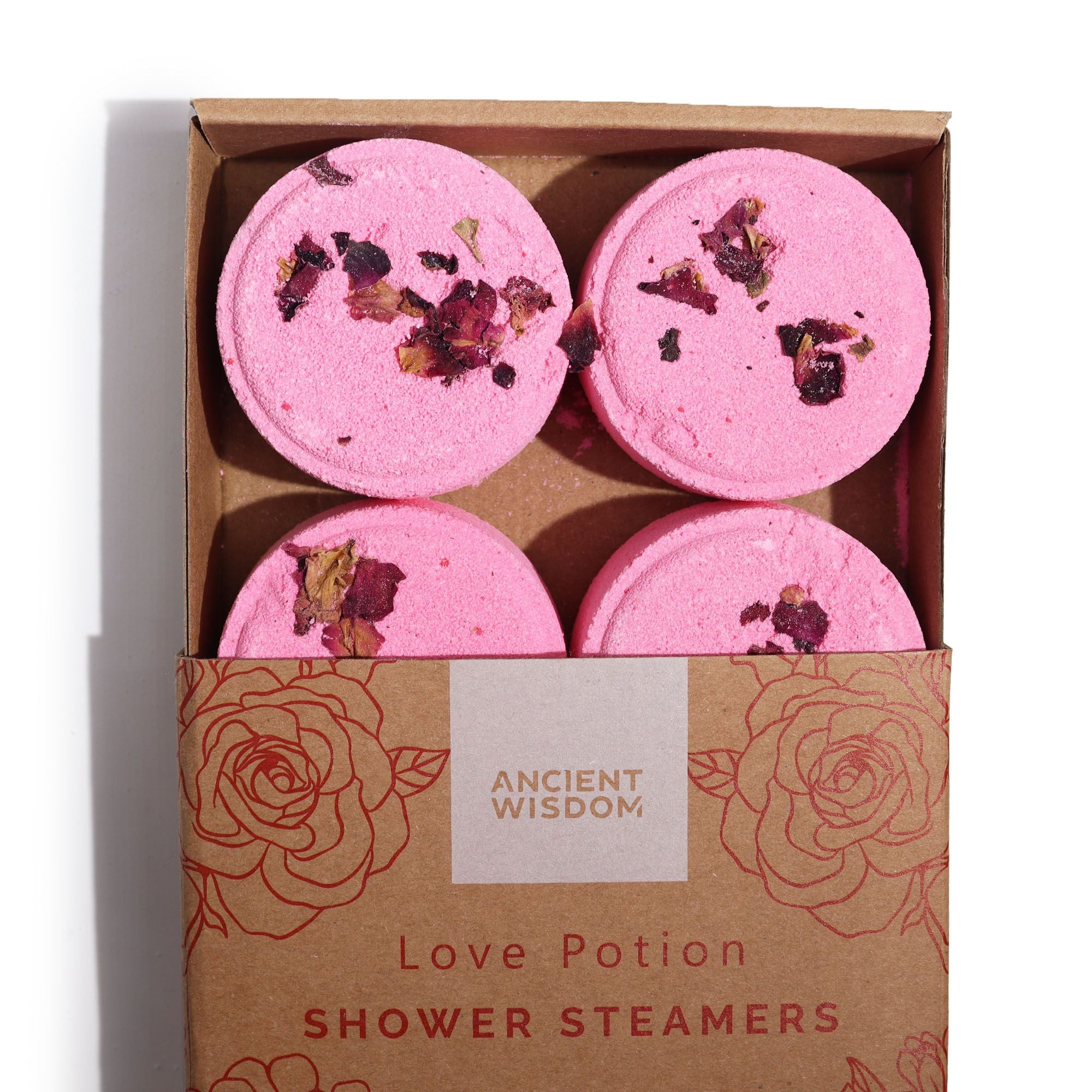 Sprchové aromaterapeutické tablety Zen – Love Potion 4 ks