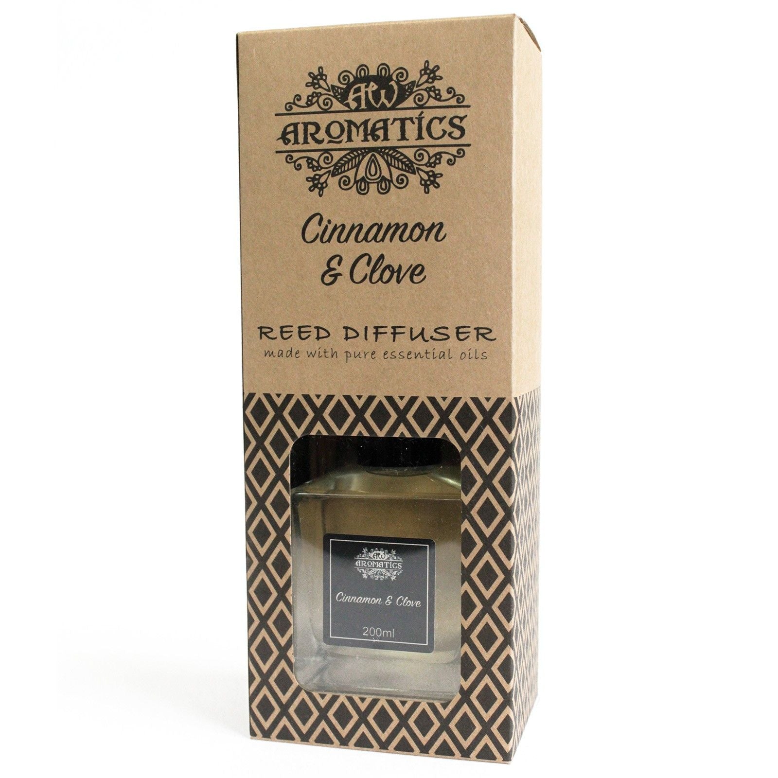 Aroma difuzér s esenciálními oleji Skořice & Hřebíček 200 ml