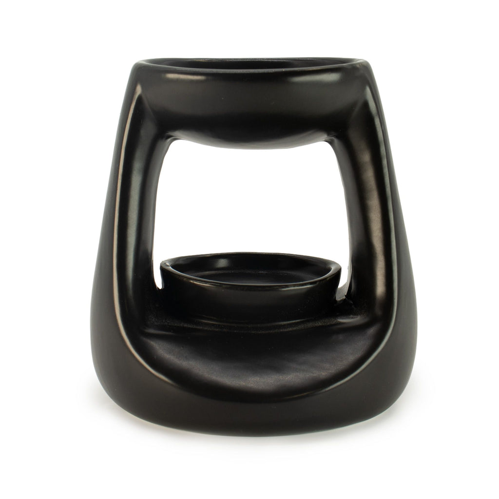 Keramická aromalampa Zen – Small Classic, matná černá