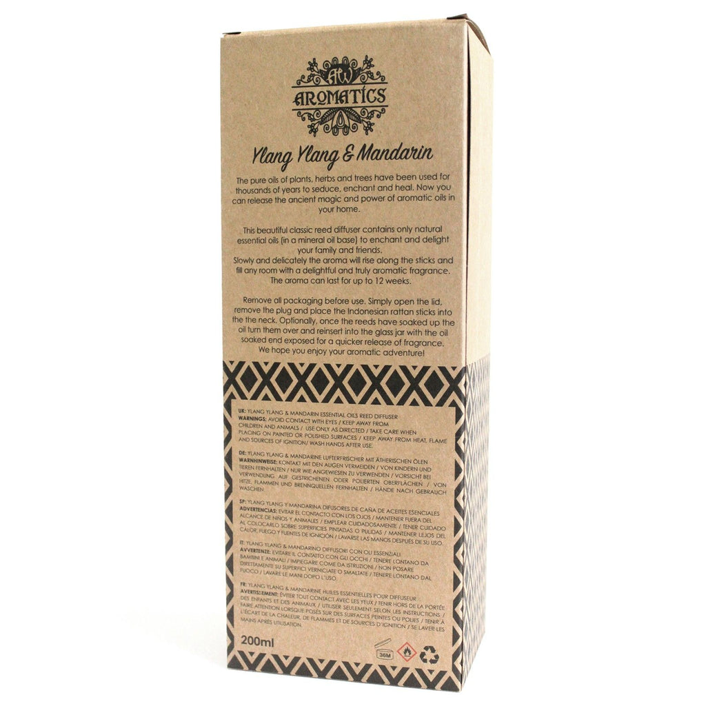 Aroma difuzér s esenciálními oleji Ylang Ylang & Mandarinka 200 ml