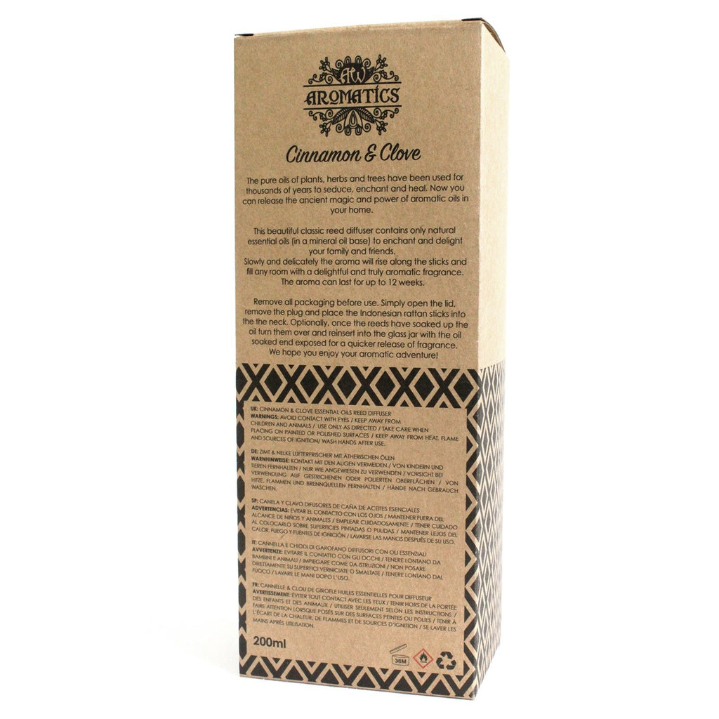 Aroma difuzér s esenciálními oleji Skořice & Hřebíček 200 ml