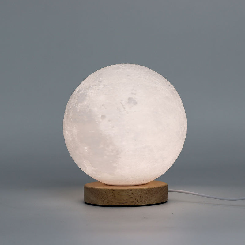 Designová lampa Měsíc s USB napájením a 3 úrovněmi jasu