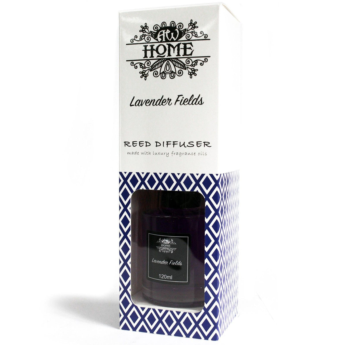 Vonný tyčinkový difuzér Lavender Fields – levandule – 120 ml