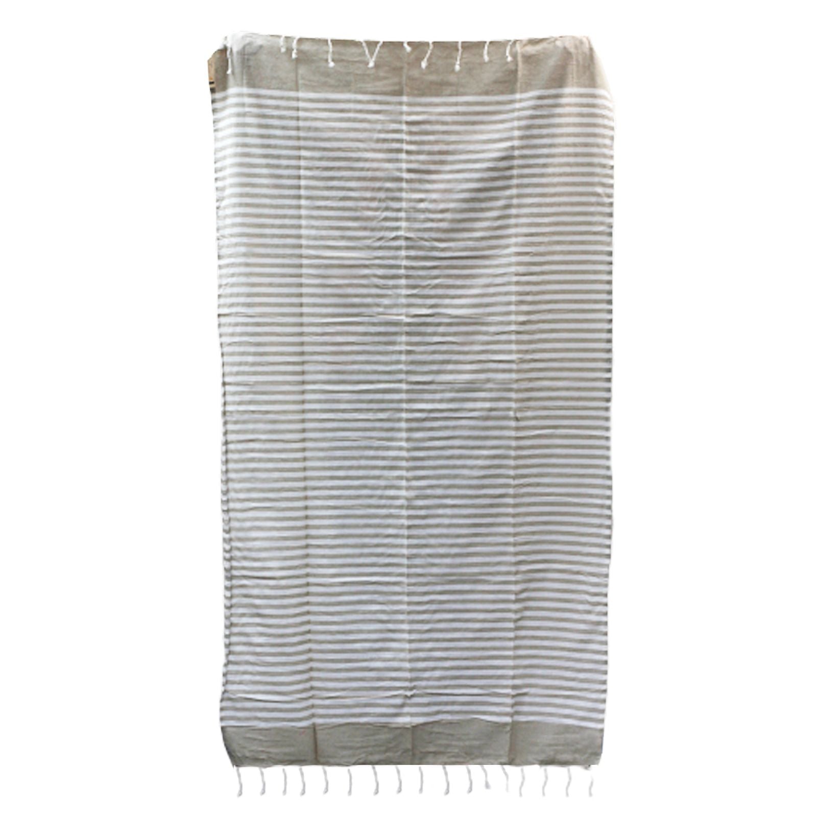 Bavlněný pareo ručník 100 × 180 cm – Teplý písek