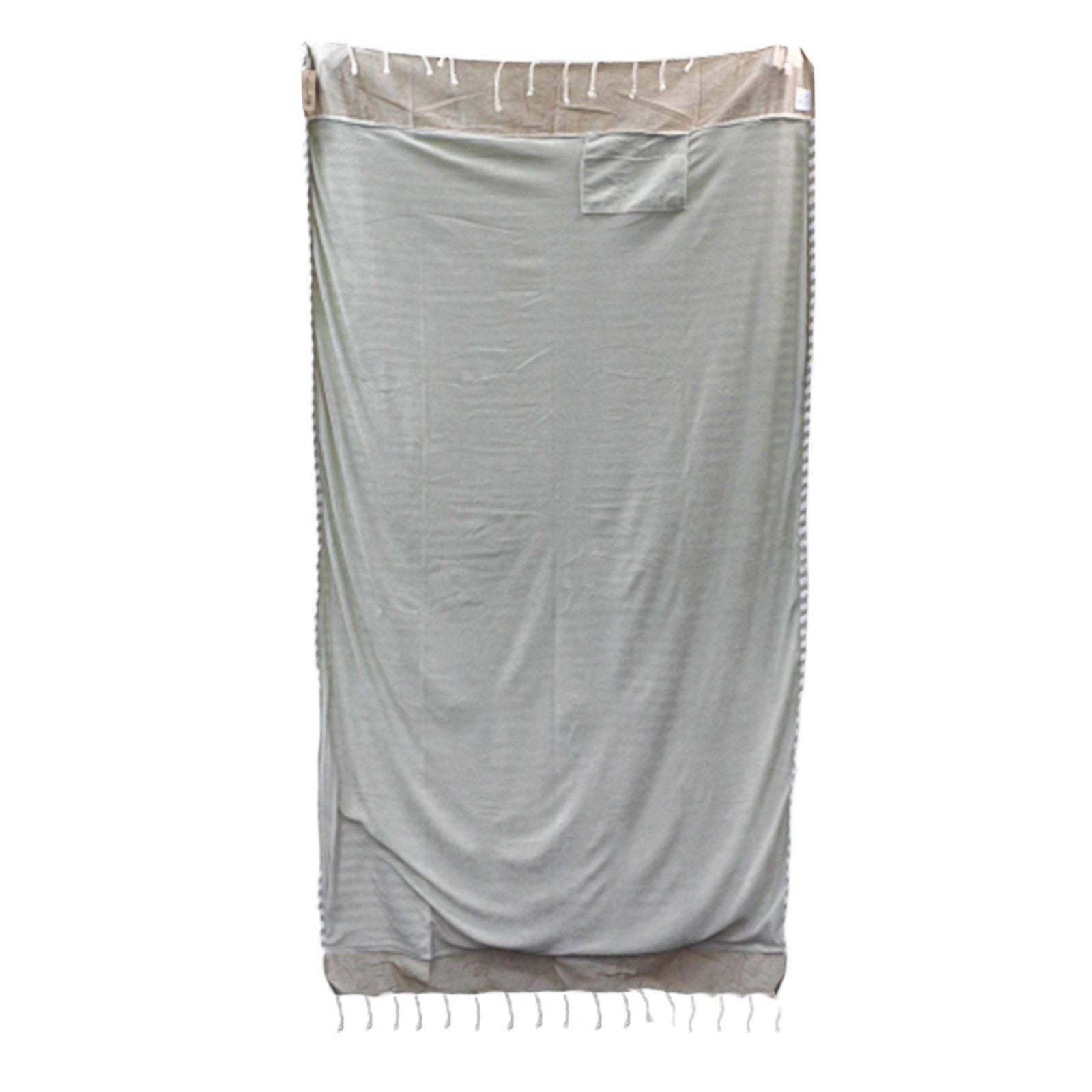 Bavlněný pareo ručník 100 × 180 cm – Teplý písek