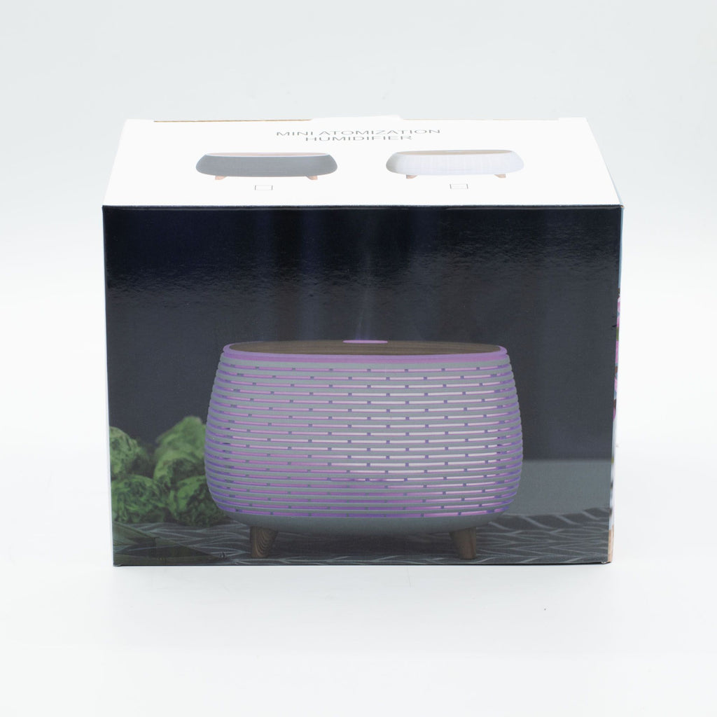 Ultrazvukový aroma difuzér Futuristic Ribbed s LED – 400 ml