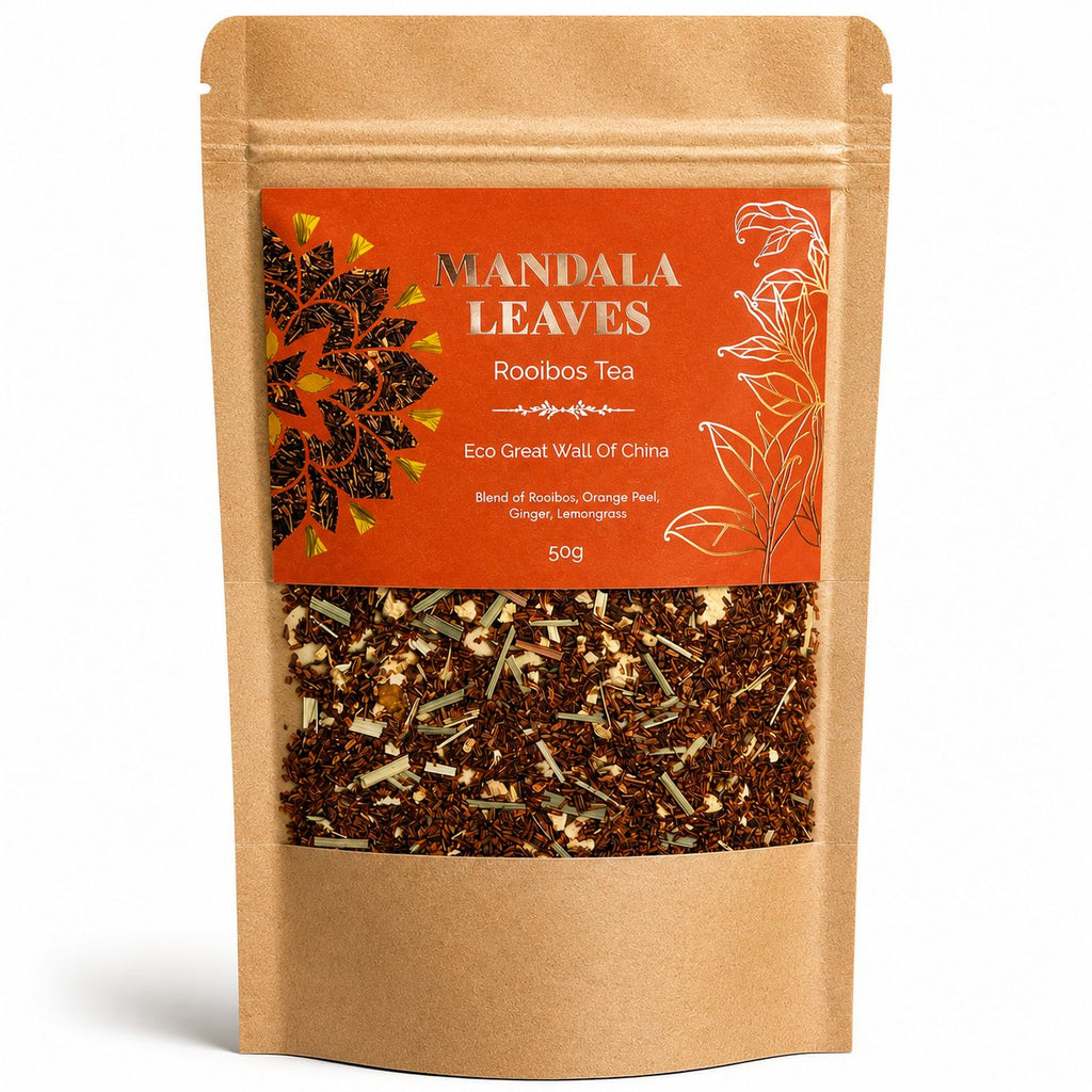 Rooibos Eco Great Wall of China – bio rooibos s pomerančem a zázvorem 50 g