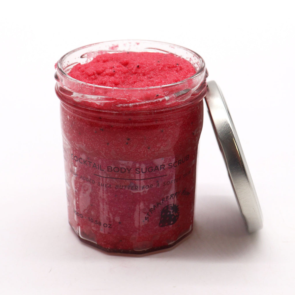 Cukrový tělový peeling Strawberry Rum – 300 g
