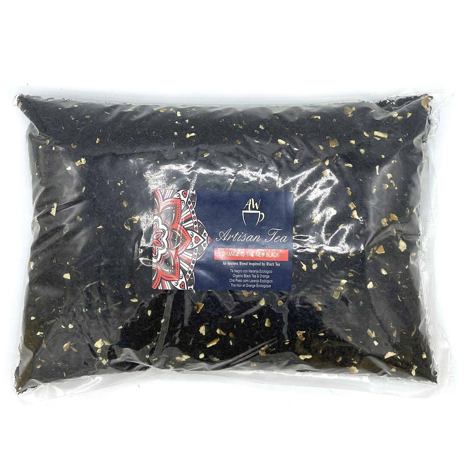 Bio černý čaj Narnaja s pomerančem 1 kg