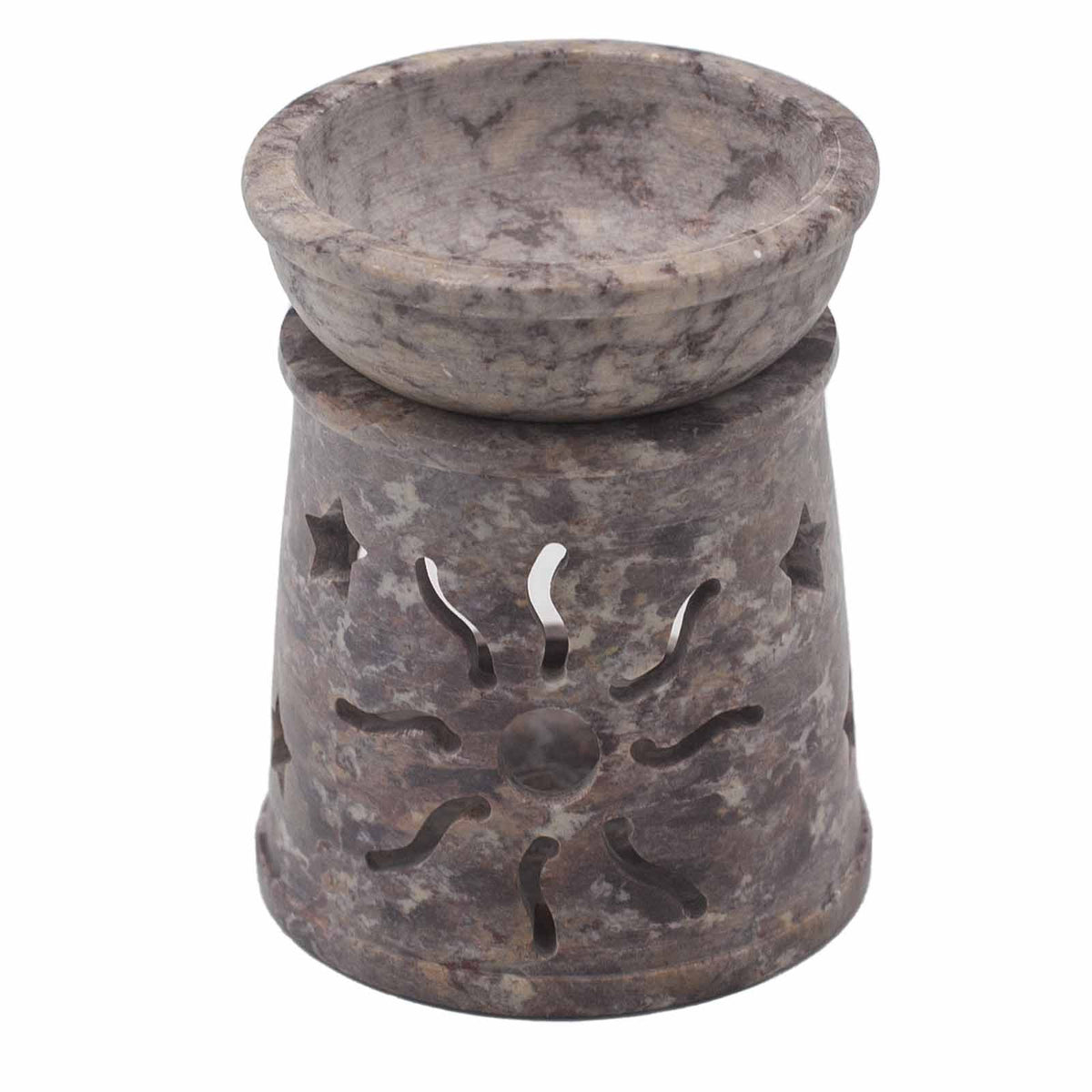 Malá mastková aromalampa – Slunce a hvězdy, 8 cm