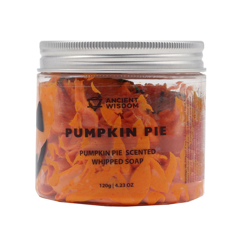 Šlehané tělové mýdlo Pumpkin Pie – dýně, skořice a hřebíček | 120 g