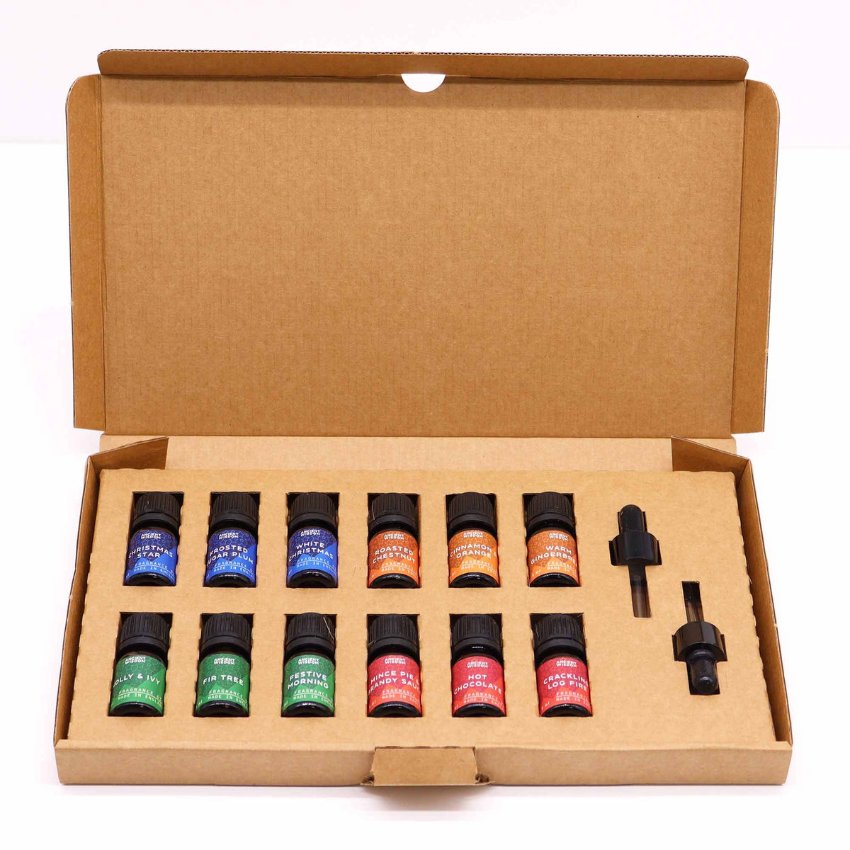 Festive Delights – Vánoční sada vonných olejů 12 × 5 ml