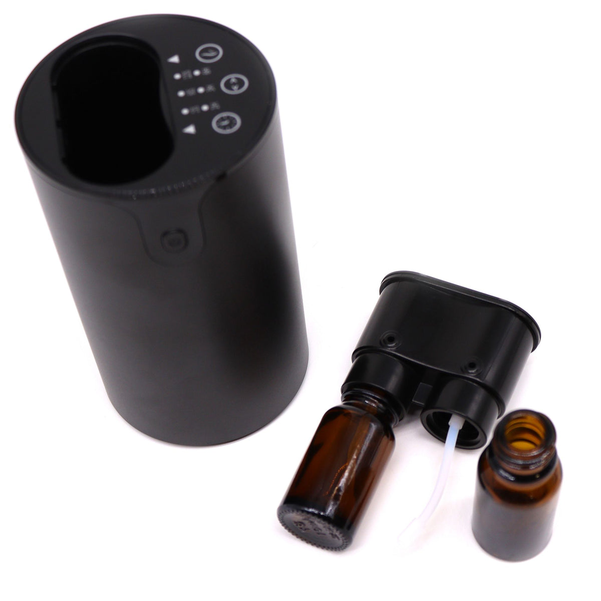 Bezvodý aroma difuzér Ancient Wisdom – dvě přepínatelné lahvičky, USB-C