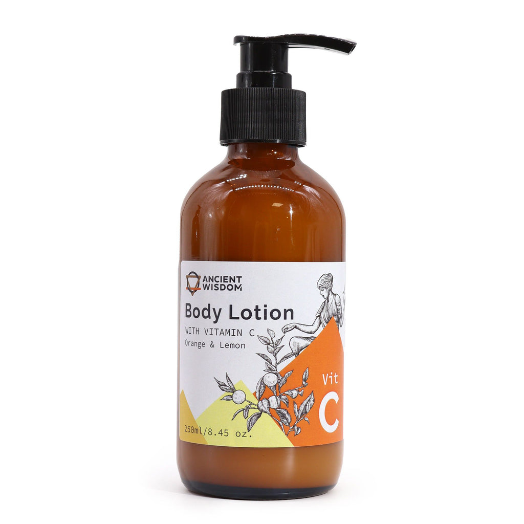 Tělové mléko s vitaminem C – pomeranč & citron – 250 ml