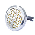 Aroma difuzér do auta Ancient Wisdom – Květ života, 30 mm