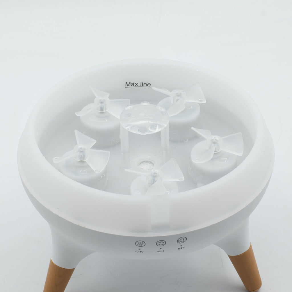 Ultrazvukový aroma difuzér Jellyfish s LED efektem – 250 ml