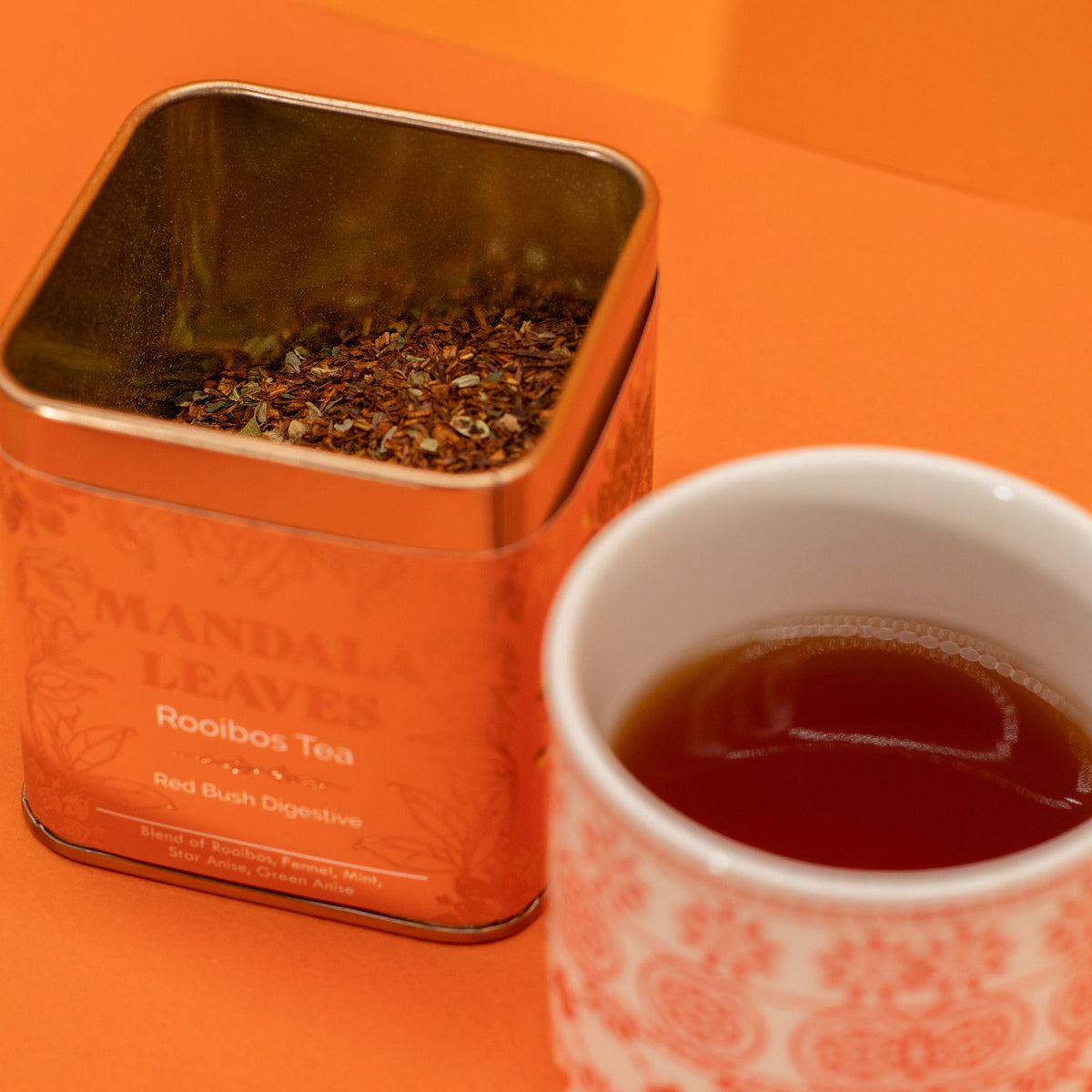 Rooibos s fenyklem, mátou a anýzem – Red Bush Digestive, 50 g