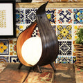 Přírodní designová lampa z kokosového listu