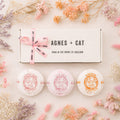 Agnes + Cat Floral & Citrus – dárková sada koupelových bomb 3 ks