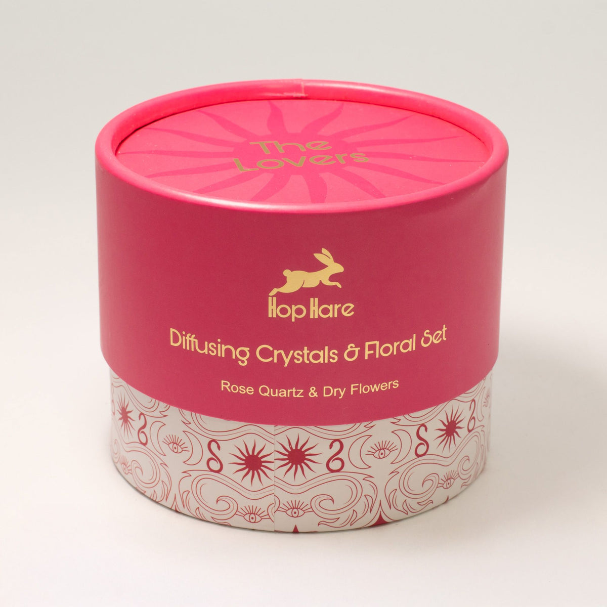 Hop Hare aroma difuzér s krystaly a květy – The Lovers – Růženín