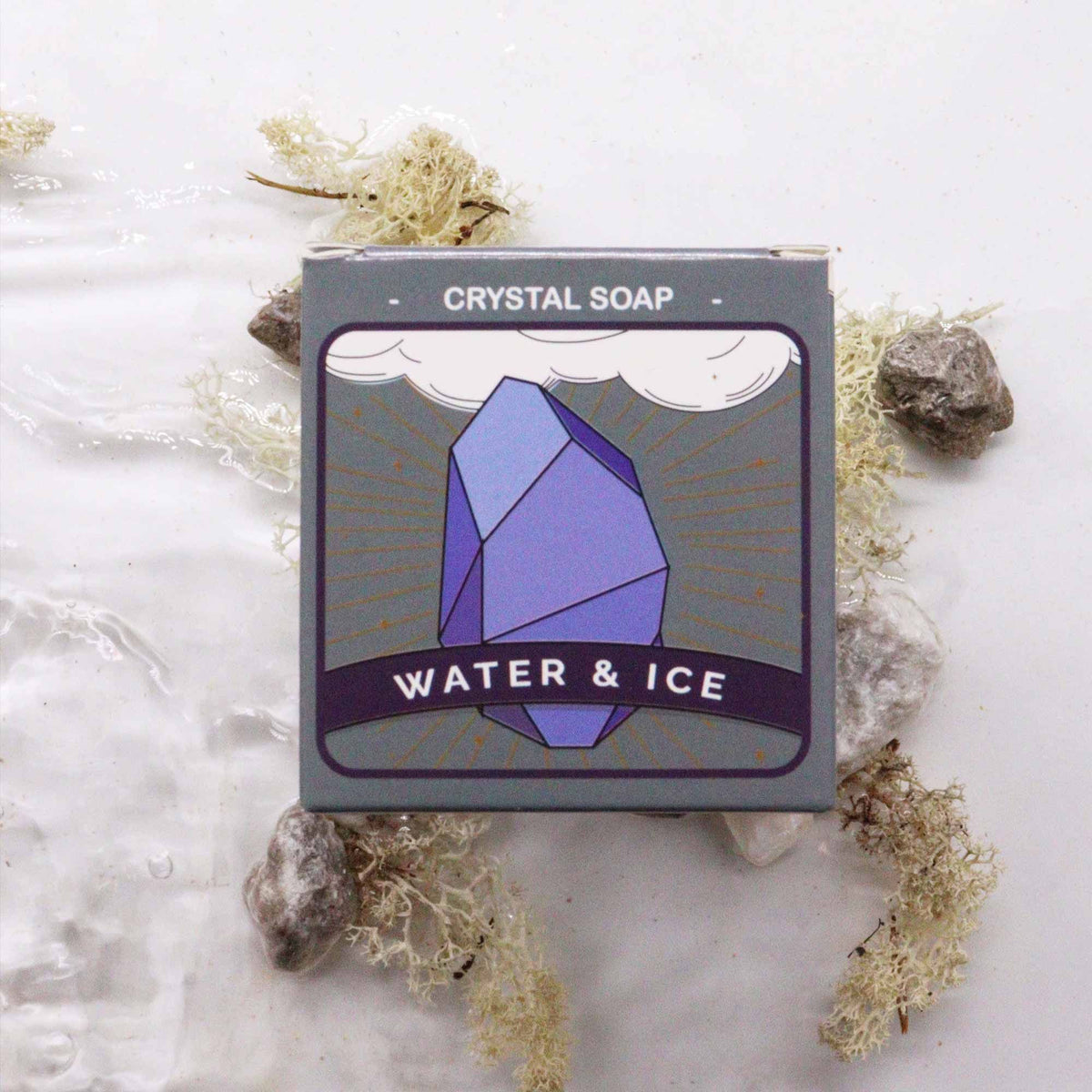 Mýdlo s minerálem Voda – Crystal Elemental