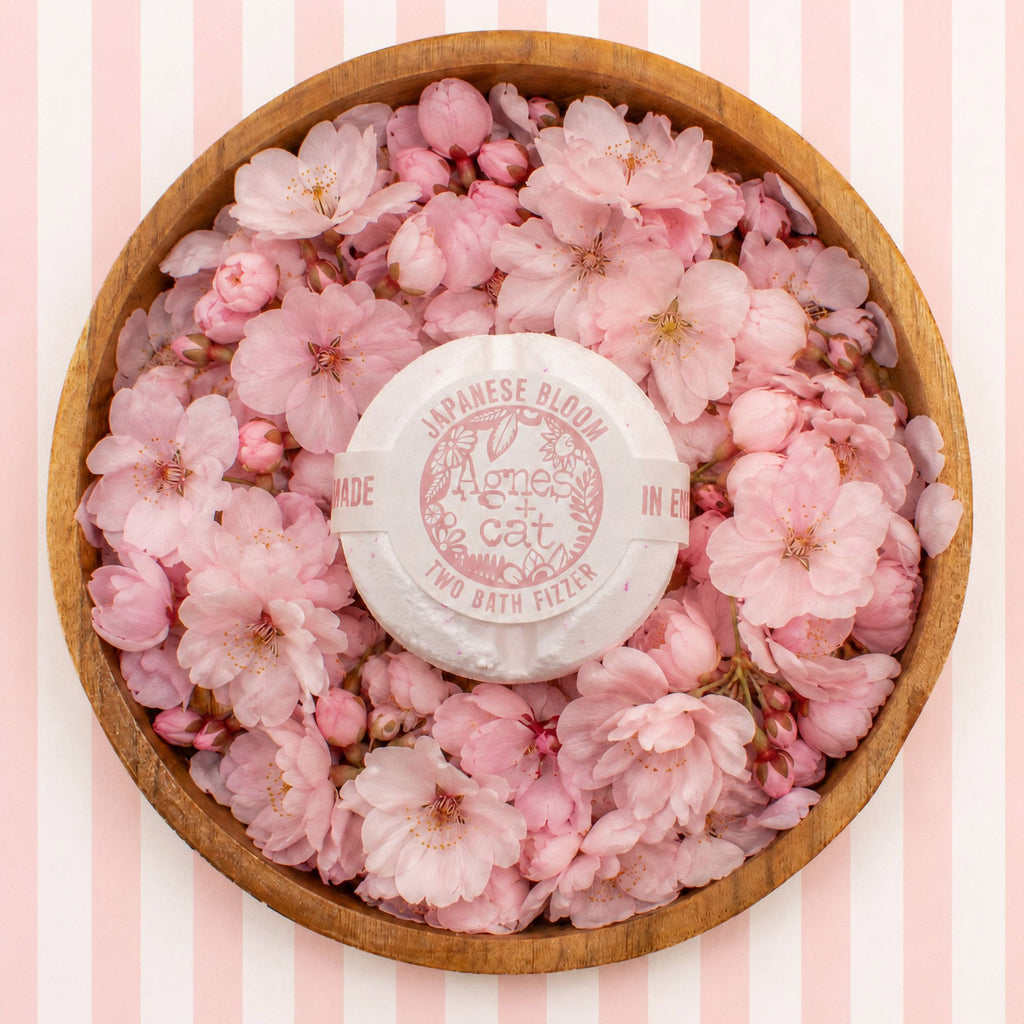Agnes + Cat Floral & Citrus – dárková sada koupelových bomb 3 ks